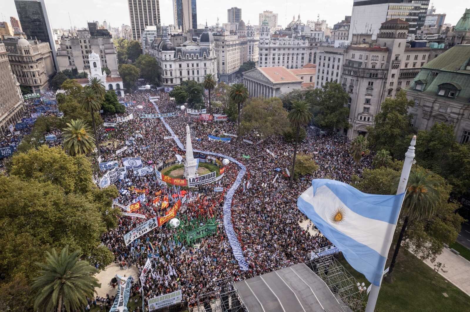 Marcha 24M congreso