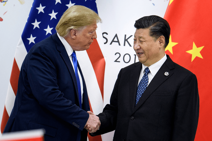 trump y xi jiping