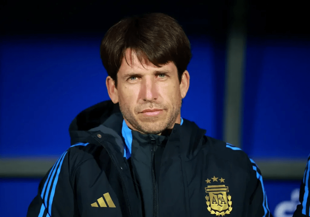 Diego Placente Dt de la seleccion Argentina Sub 20