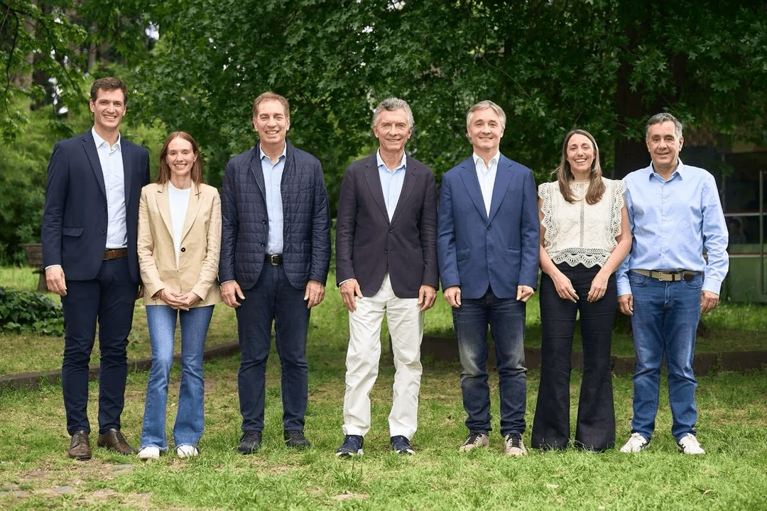 Macri y los candidatos del PRO