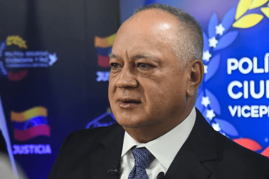 Diosdado Cabello Ministro para Relaciones Interiores, Justicia y Paz de Venezuela