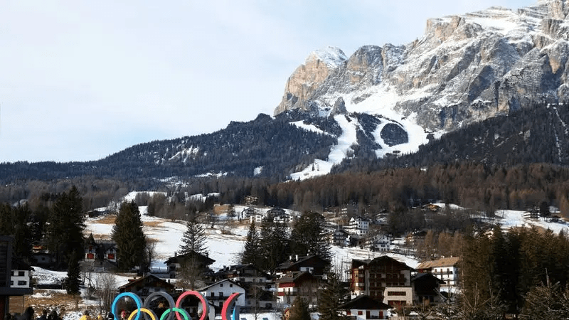 La antorcha Olimpica de Italia para los Juegos Olimpicos de invierno 2026