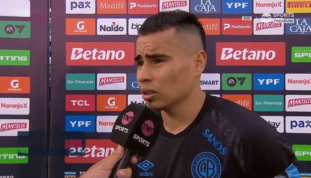 Lucas Zelarayán (el chino) jugador de Belgrano