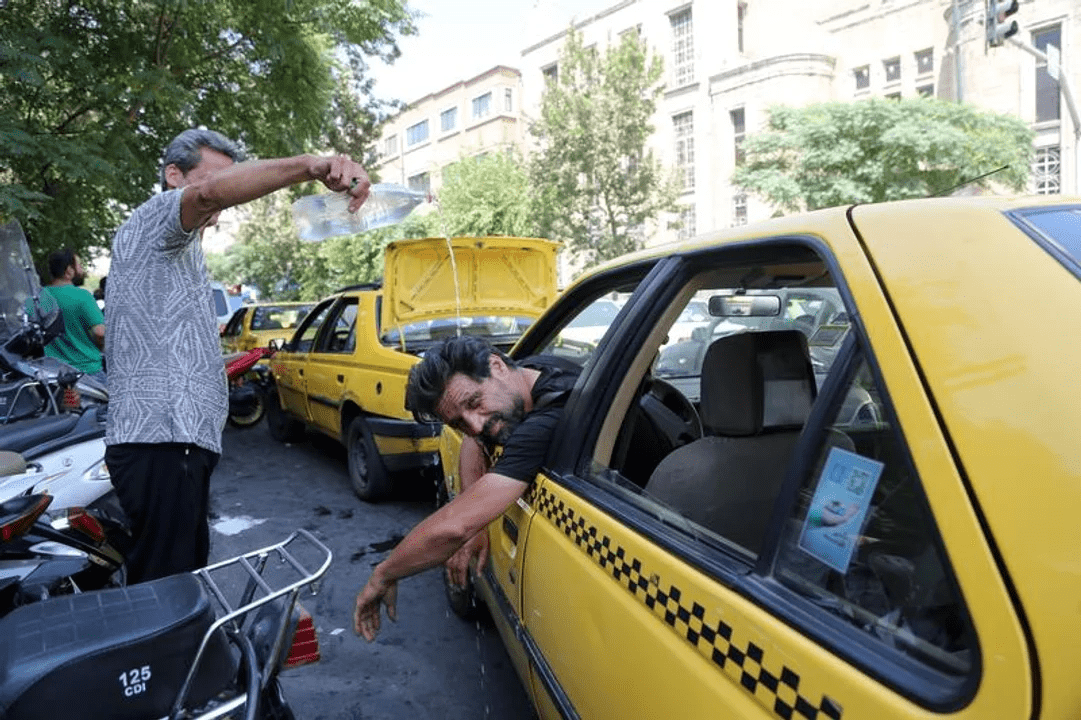contaminacion en Teheran