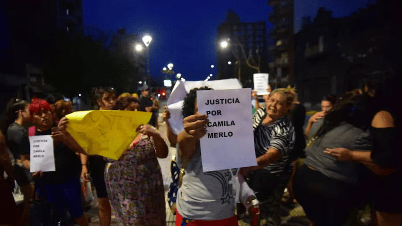 MARCHA POR EL ASESINATO DE CAMILA MERLO