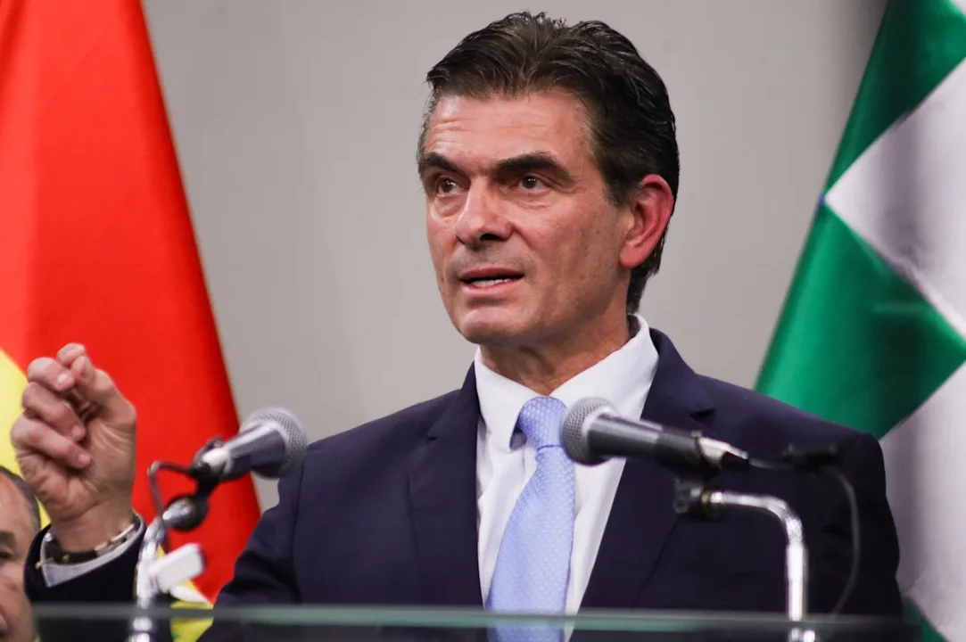 El presidente de Bolivia, Rodrigo Paz Pereira.