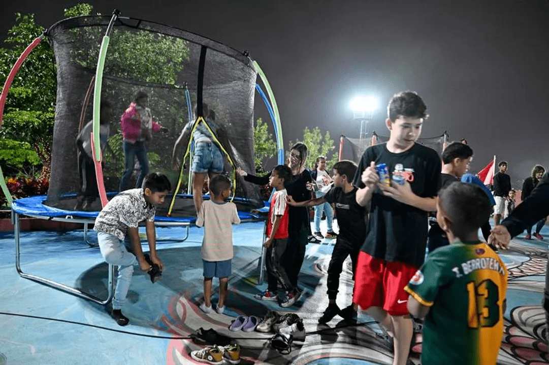 plaza China-Venezuela en Caracas