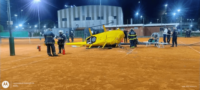 accidente aereo en Palermo
