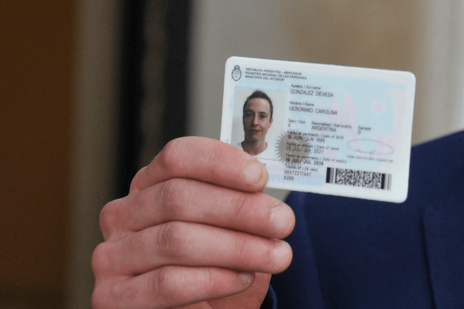 DNI y Pasaporte de la Argentina