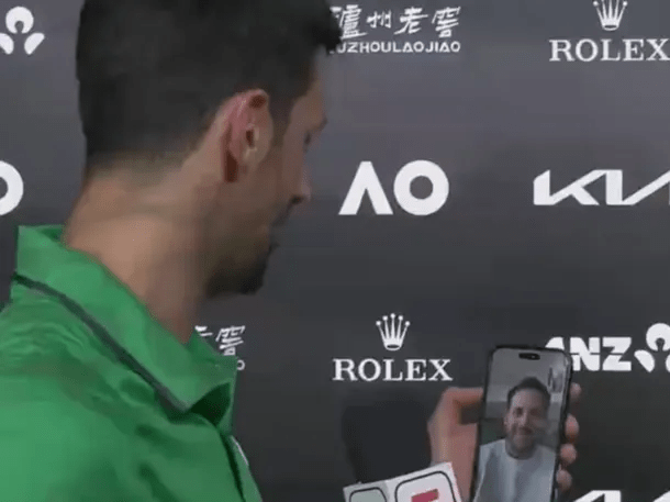 llamada de Djokovic y Del Potro