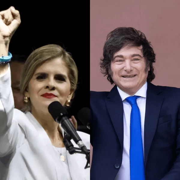 milei felicita a la nueva presidenta de costa rica