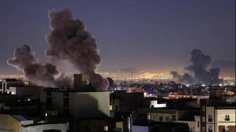 bombardeo en Iran