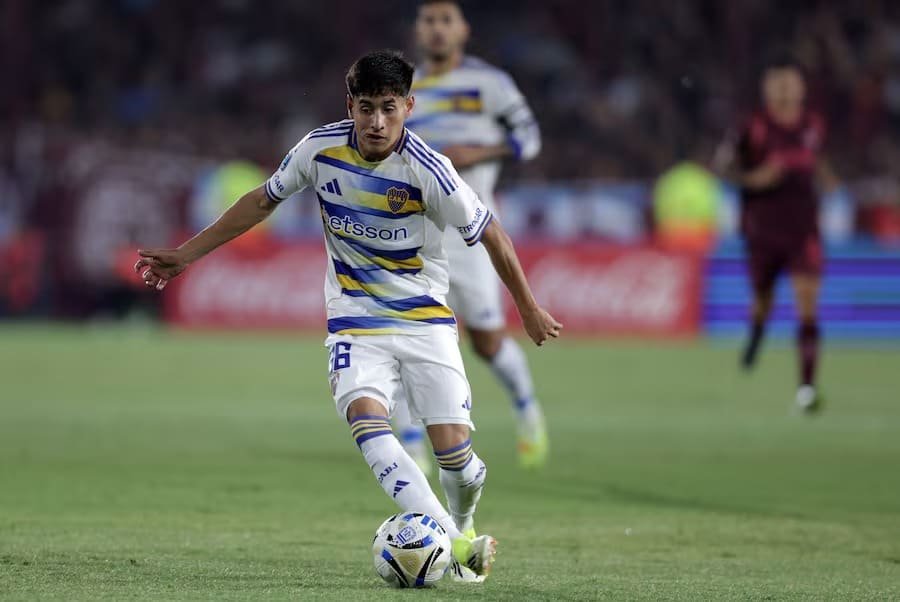 Tomas Aranda jugador juvenil de Boca