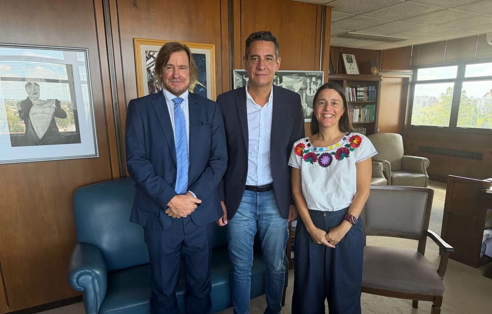 iciliano se reunió con el juez Vaca Narvaja