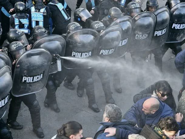 Protestas en contra de la reforma laboral