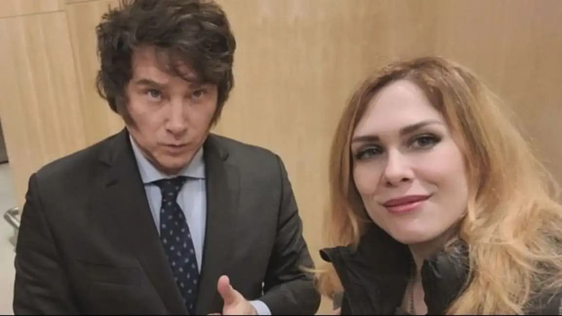 Lilia Lemoine y Javier Milei