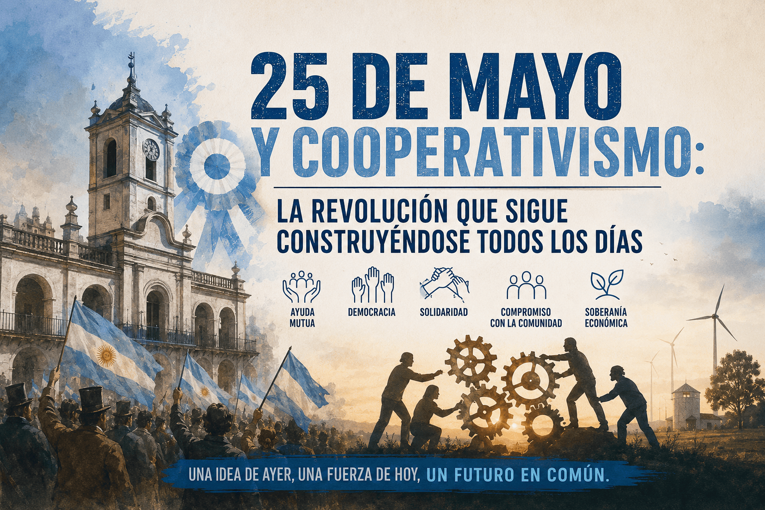 25 de mayo y cooperativismo