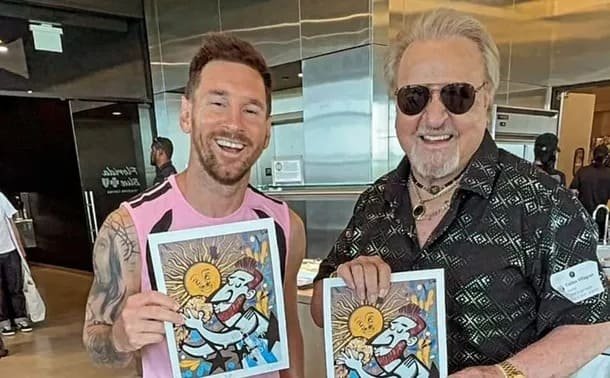 reencuentro de Messi y Kiko