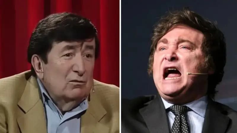 Durán Barba y Javier Milei