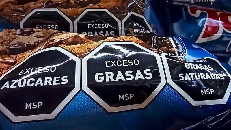 etiquetados en paquetes