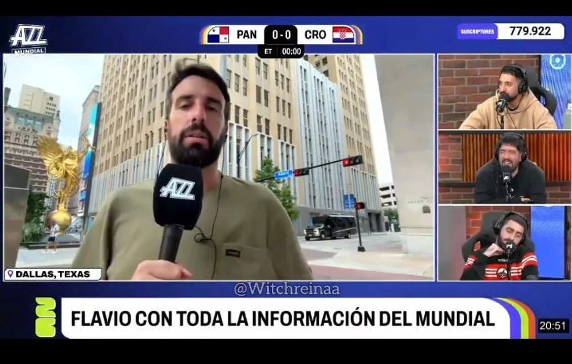 Flavio Azarro periodista deportivo