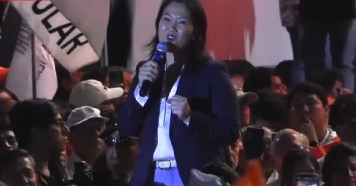 Keiko Fujimori candidata para presidente de Perú