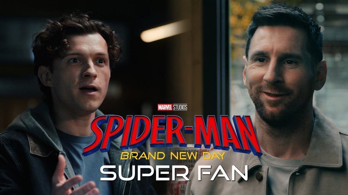 Tom Holland y Lionel Messi