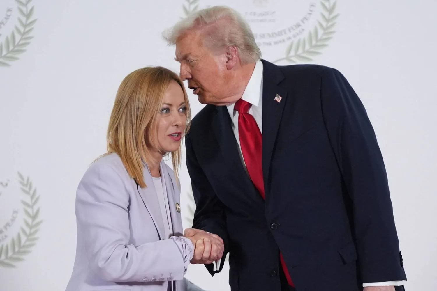 TRUMP Y MELONI