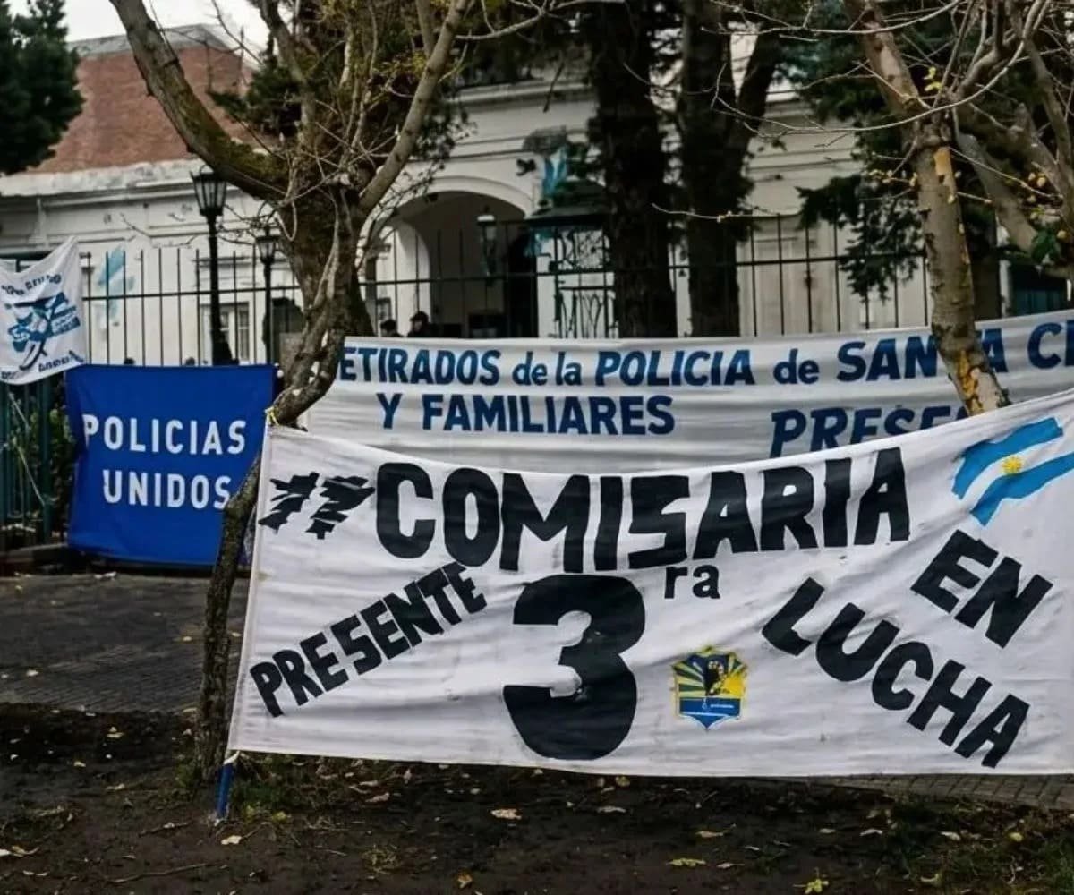reclamo salarial en comisaria en Santa cruz