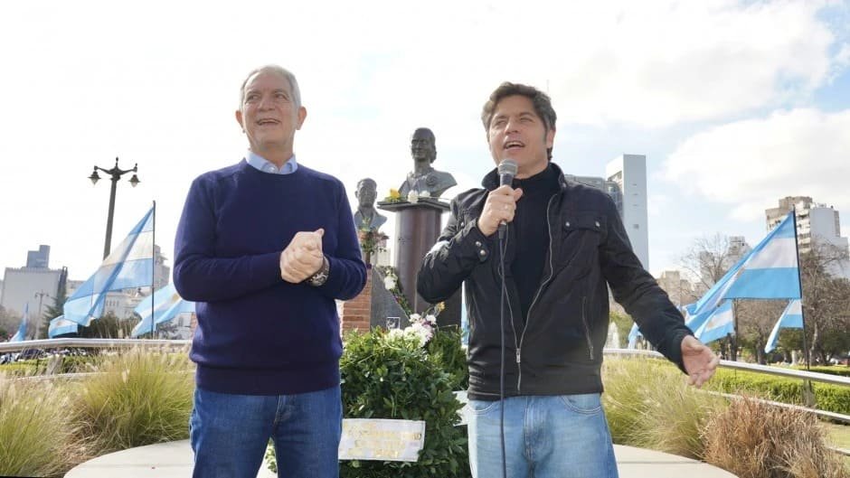 Kicillof y Maximo