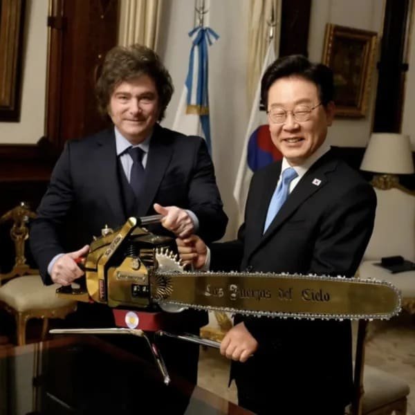 milei y corea del sur