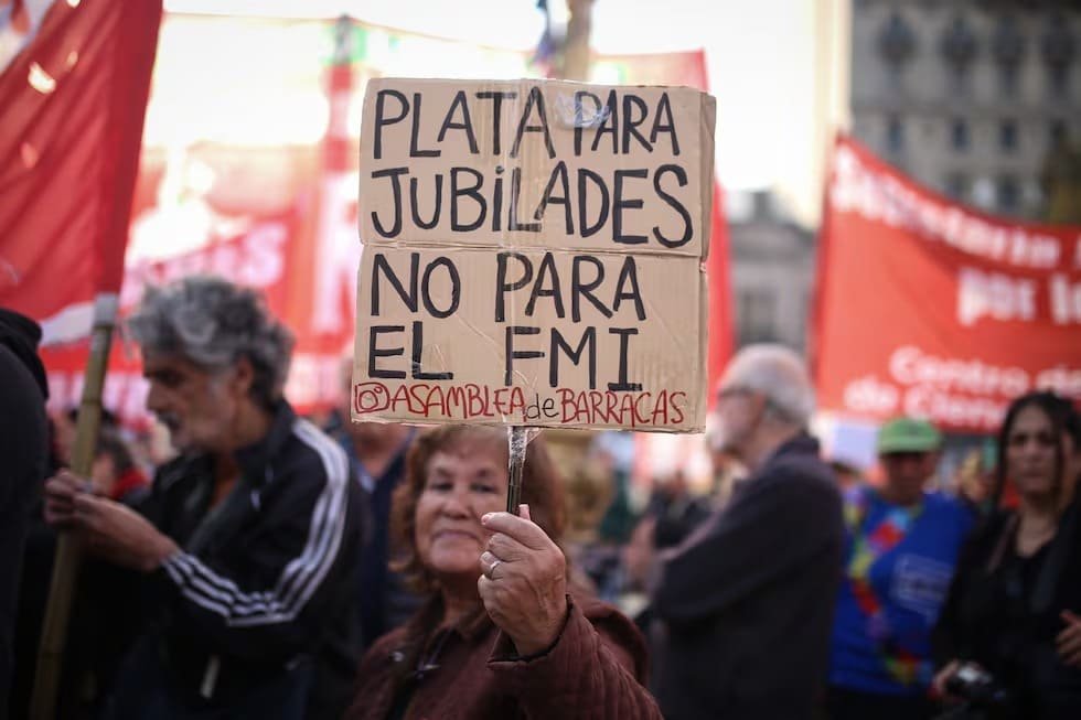 Manifestacion de jubilados