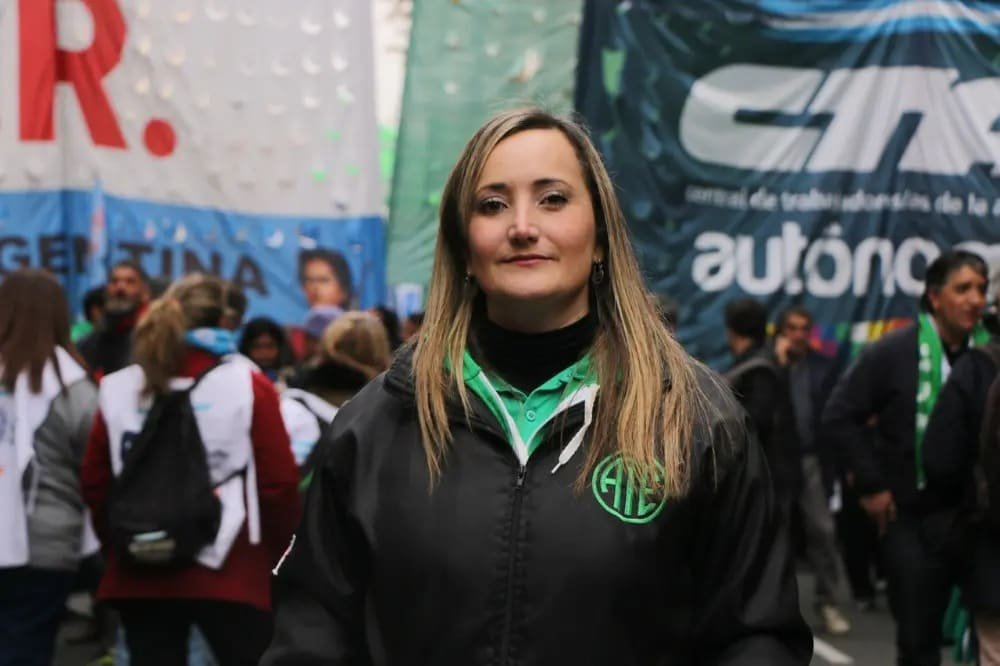 mercedes cabeza - secretaria adjunta de ate naCIONAL