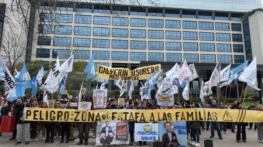 protestas contra mercado libre