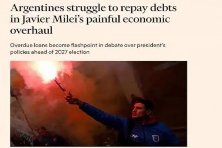 Endeudamiento, morosidad, salarios, Milei.