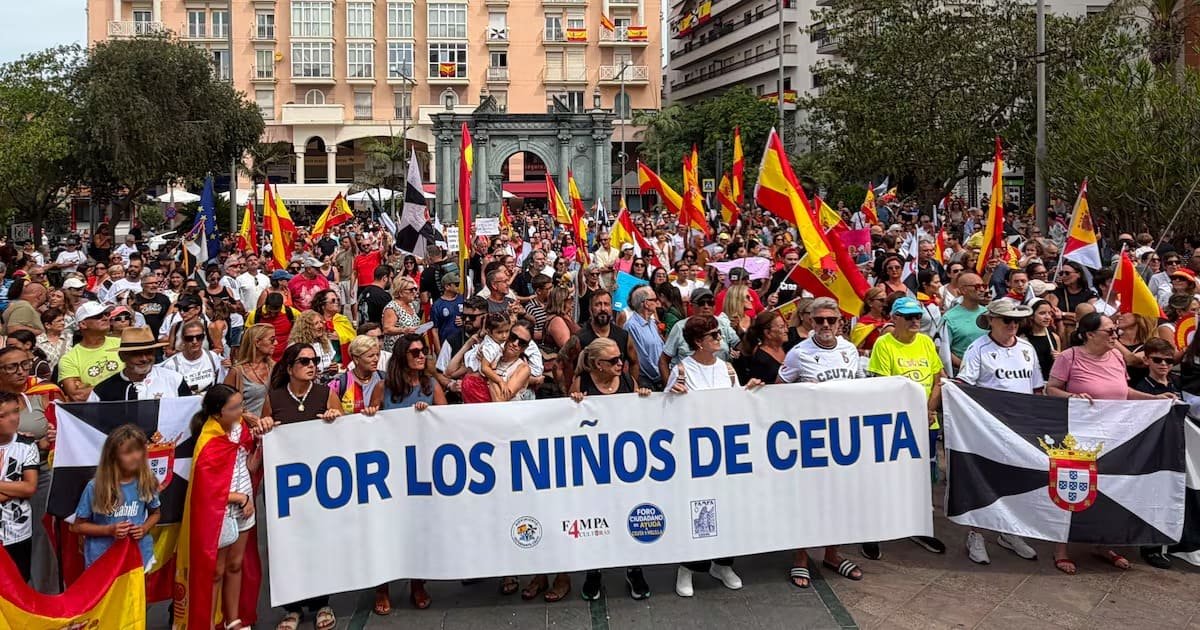 Reclamo en España por los niños de Ceuta