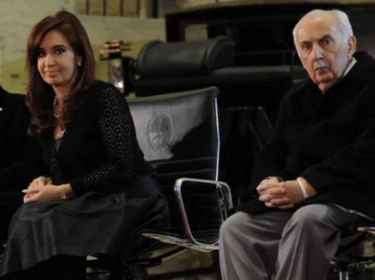 Cristina Fernandez y Noberto Galasso