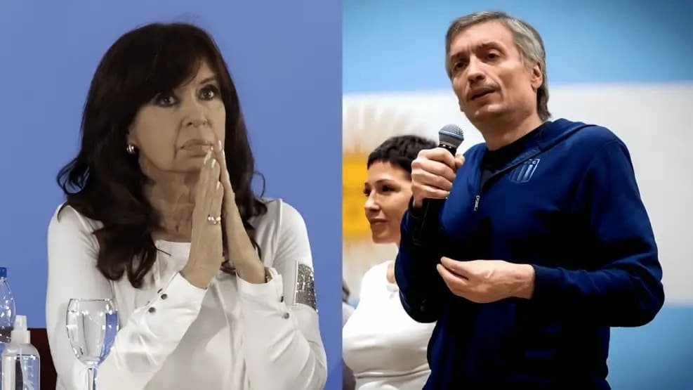 Cristina Fernandez y Maximo Kirchner