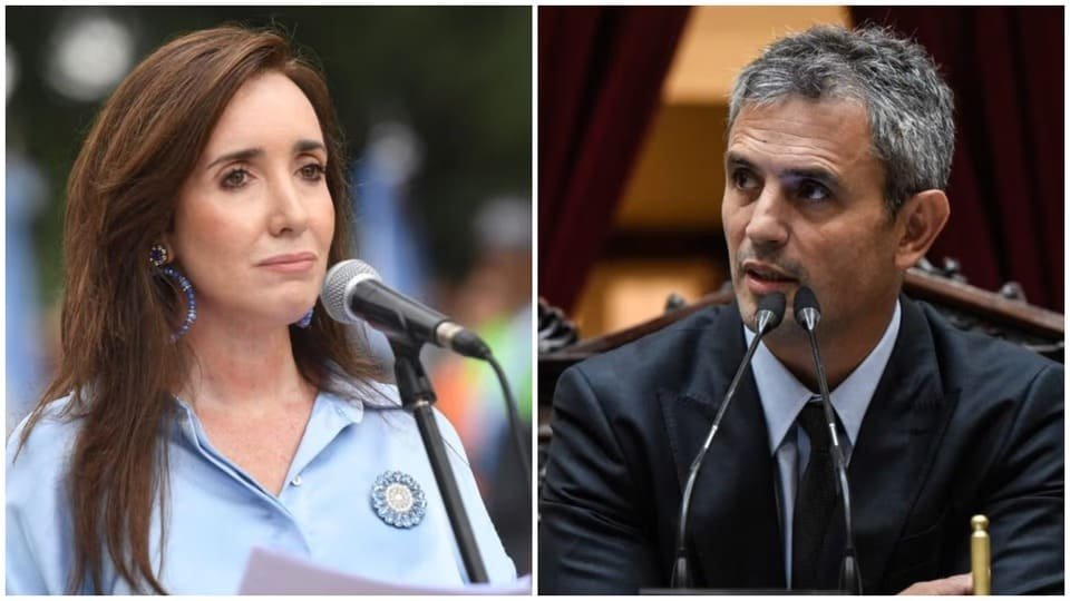 Victoria Villarruel y Martín Menem