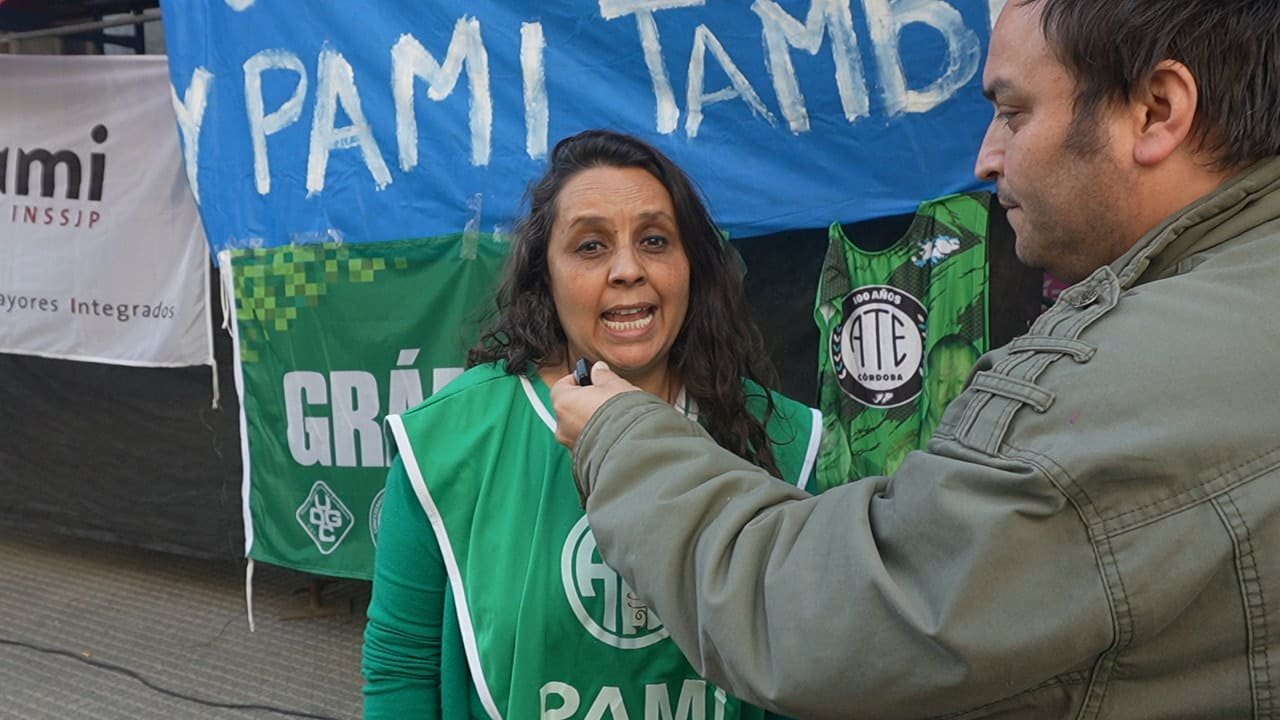 CAROLINA ROLDAN DELEGADA DE ATE PAMI CÓRDOBA