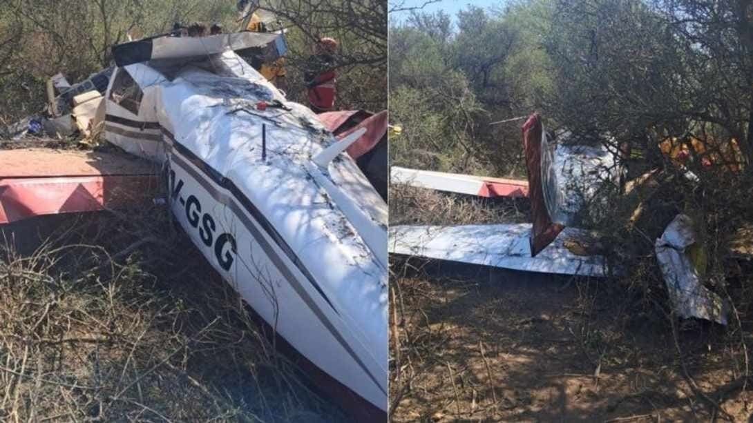 aviioneta estrellada en Córdoba