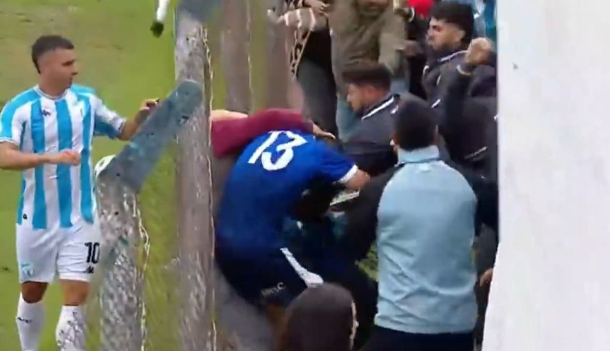 escandalo en la reserva de atl. tucuman y talleres