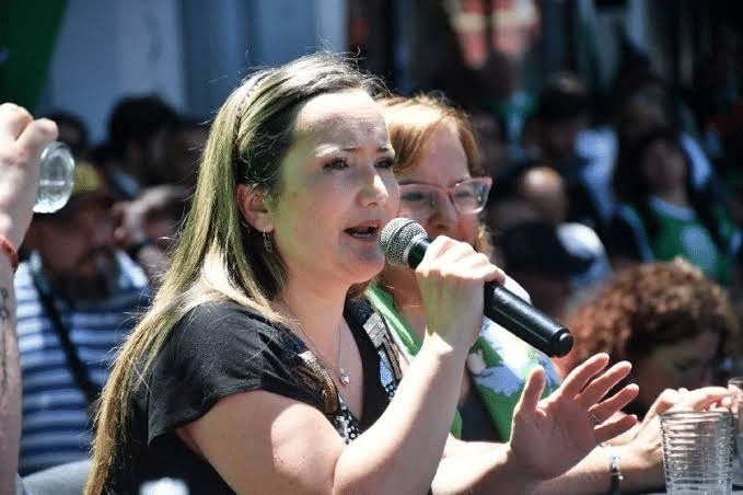 mercedes cabeza - secretaria adjunta de ate naCIONAL